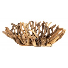 Highland Dunes Haubert Driftwood Decorative Bowl HIDN3356
